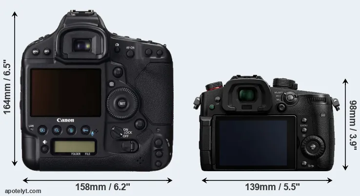 Comparison 1DC or GH5s rear