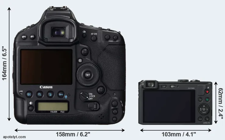 Comparison 1DC or LF1 rear