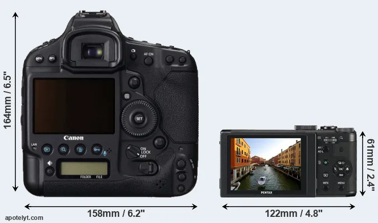 Comparison 1DC or MX-1 rear