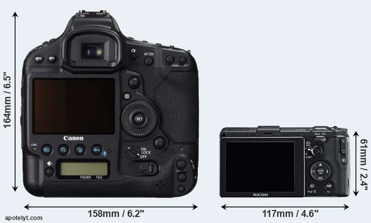 Comparison 1DC or GR rear
