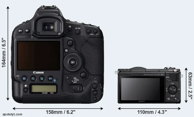 Comparison 1DC or A5000 rear