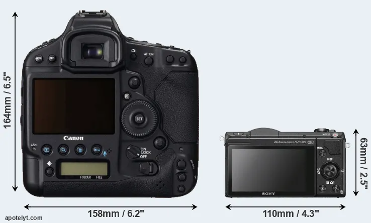 Comparison 1DC or A5100 rear