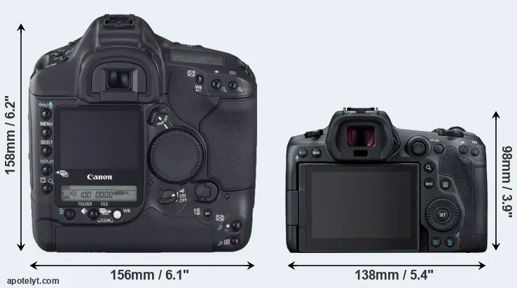 Comparison 1D Mark II N or R5 rear