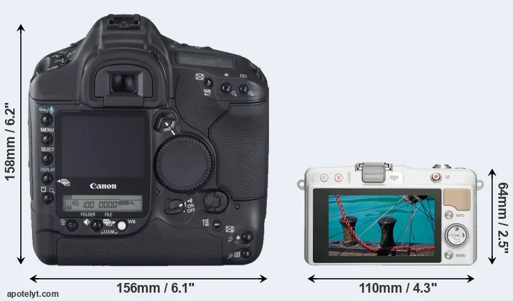 Comparison 1D Mark II N or E-PM2 rear