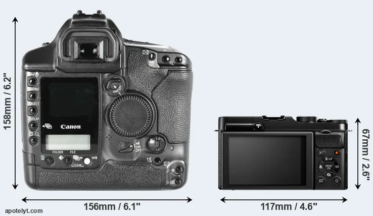 Comparison 1D Mark II or X-M1 rear