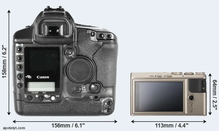 Comparison 1D Mark II or XF10 rear