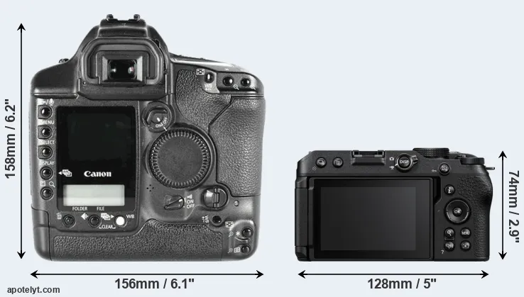 Comparison 1D Mark II or Z30 rear