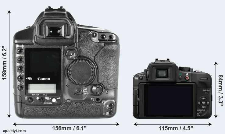 Comparison 1D Mark II or G3 rear