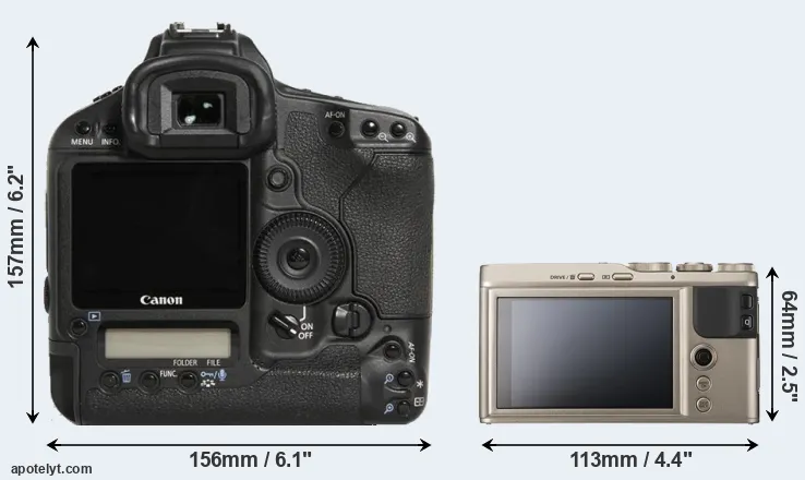 Comparison 1D Mark III or XF10 rear