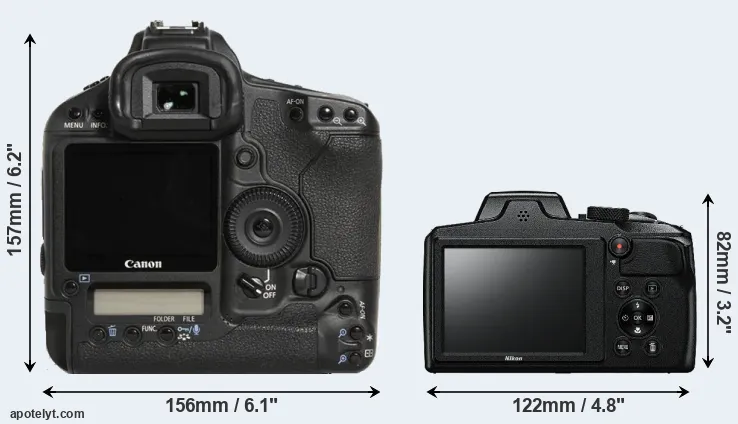 Comparison 1D Mark III or B600 rear