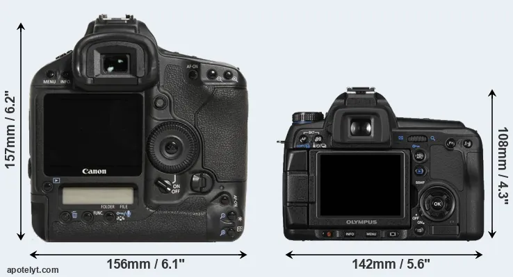 Comparison 1D Mark III or E-30 rear