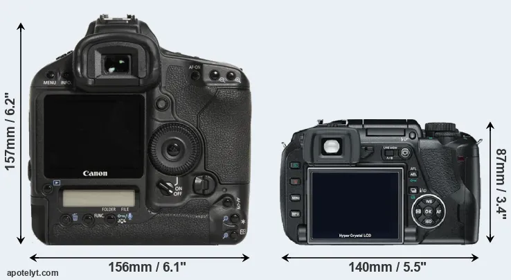 Comparison 1D Mark III or E-330 rear