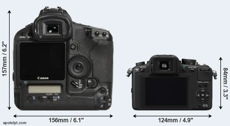Comparison 1D Mark III or G10 rear
