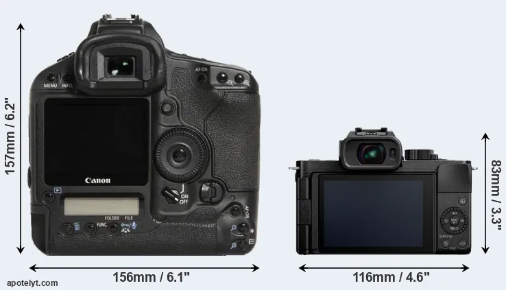 Comparison 1D Mark III or G110 rear