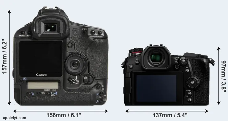 Comparison 1D Mark III or G9 rear