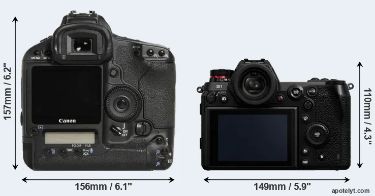Comparison 1D Mark III or S1 rear