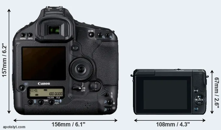 Comparison 1D Mark IV or M10 rear