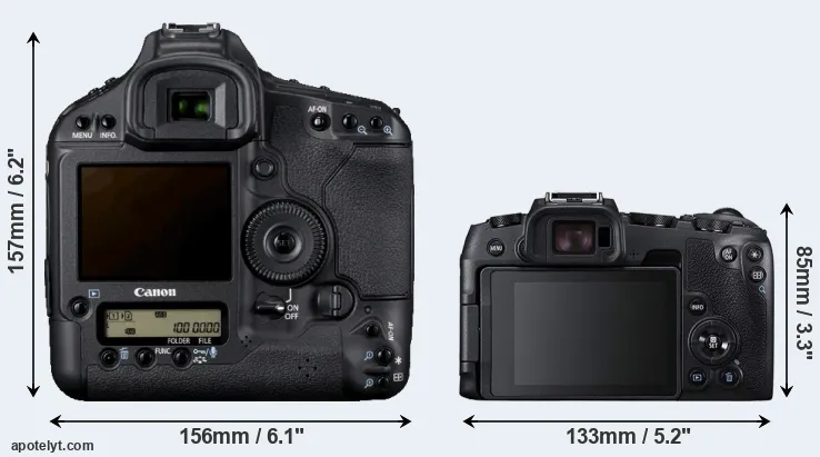 Comparison 1D Mark IV or RP rear