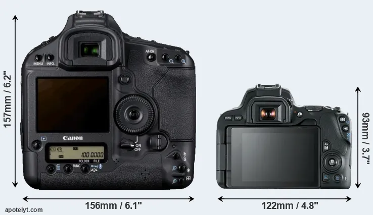 Comparison 1D Mark IV or SL2 rear