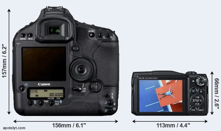 Comparison 1D Mark IV or SX710 rear