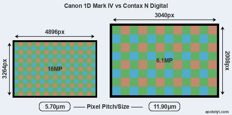1D Mark IV versus N Digital MP