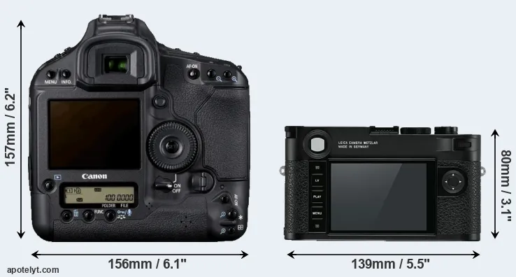 Comparison 1D Mark IV or M10 rear