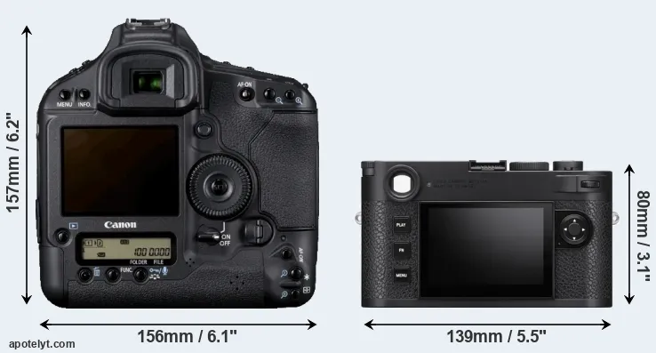 Comparison 1D Mark IV or M11 rear