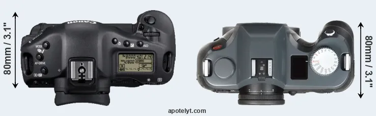 Compare 1D Mark IV versus S-E Typ 006 top