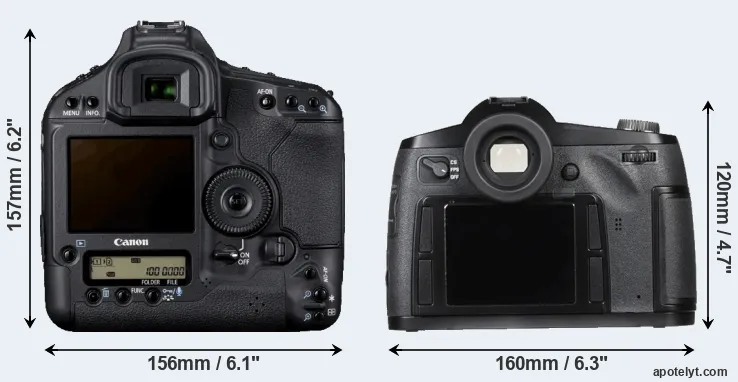 Comparison 1D Mark IV or S Typ 007 rear