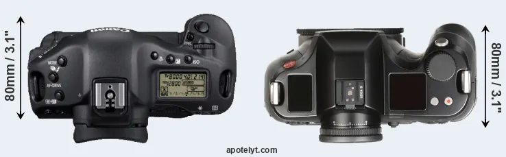 Compare 1D Mark IV versus S Typ 007 top