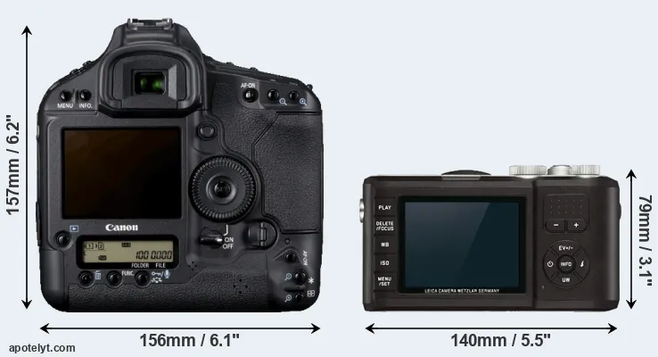 Comparison 1D Mark IV or X-U Typ 113 rear