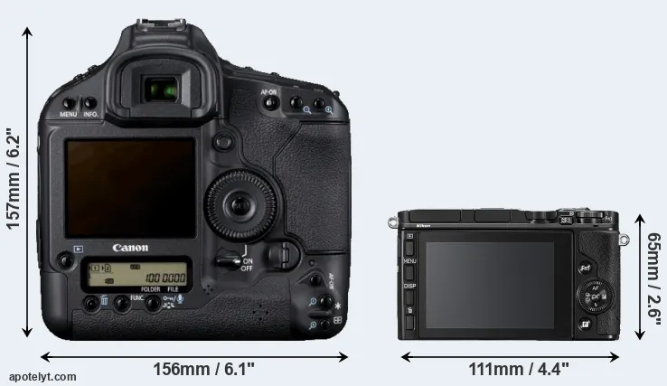 Comparison 1D Mark IV or V3 rear