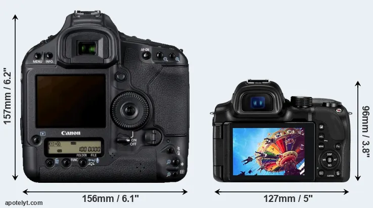 Comparison 1D Mark IV or NX30 rear