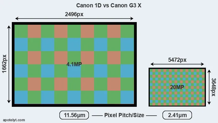 1D versus G3X MP