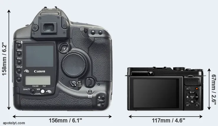 Comparison 1D or X-A1 rear