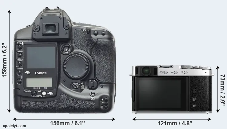 Comparison 1D or X-E4 rear