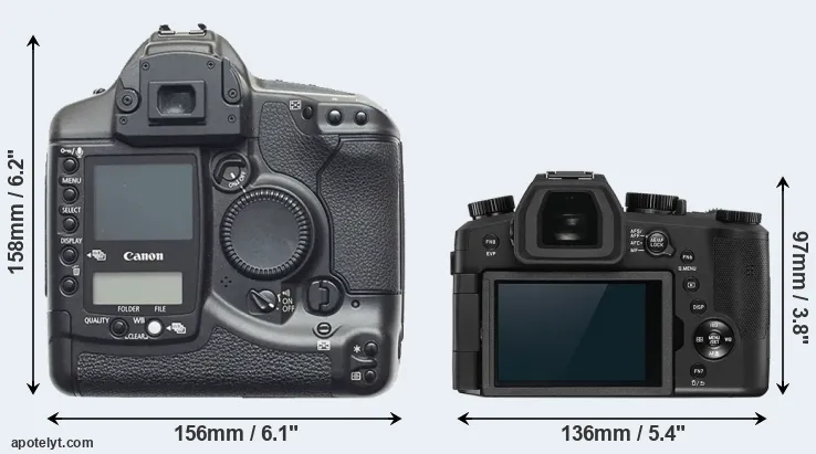 Comparison 1D or V-LUX 5 rear