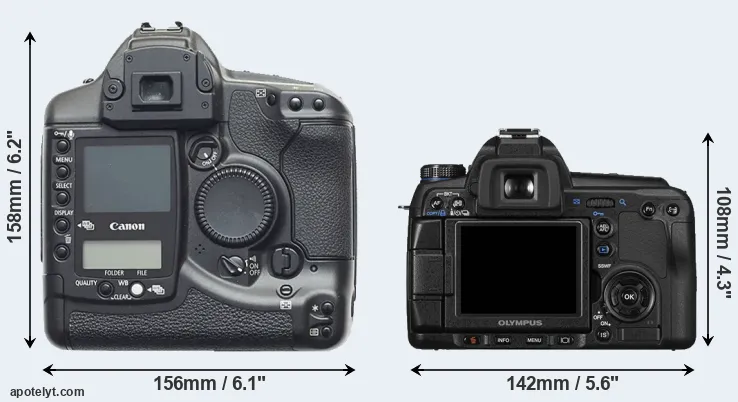 Comparison 1D or E-30 rear