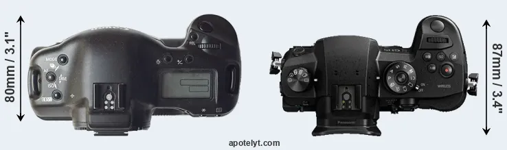 Compare 1D versus GH5 top