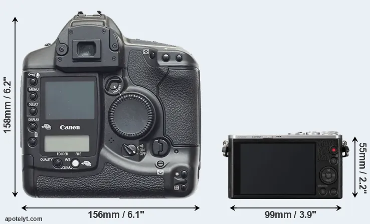 Comparison 1D or GM1 rear