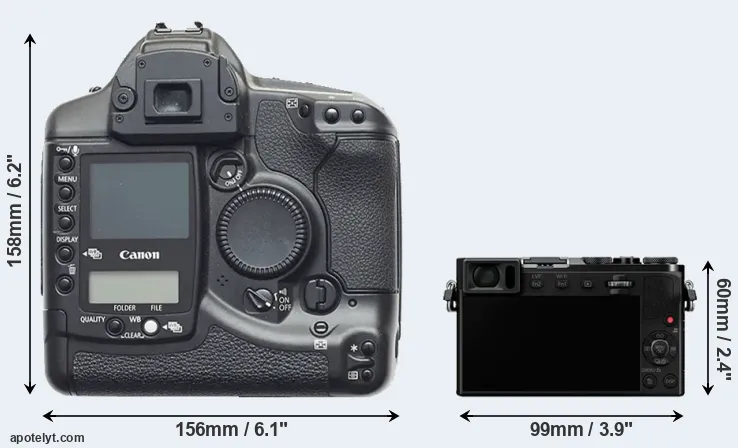 Comparison 1D or GM5 rear