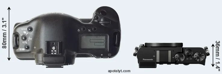 Compare 1D versus GM5 top