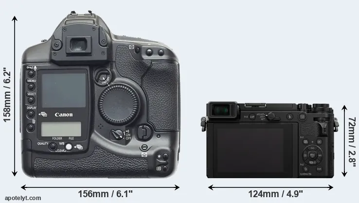 Comparison 1D or GX9 rear