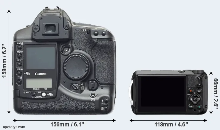 Comparison 1D or WG-6 rear