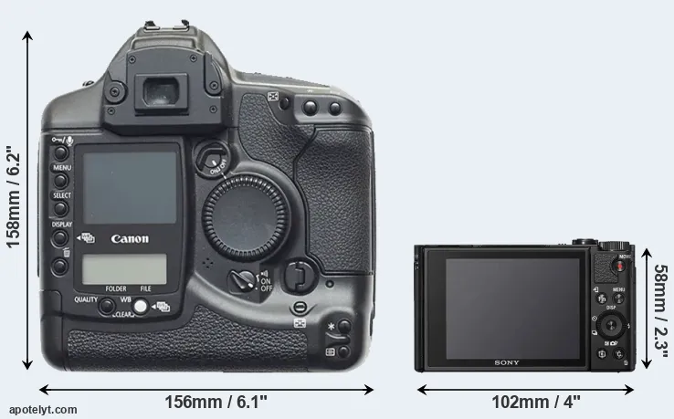 Comparison 1D or HX99 rear