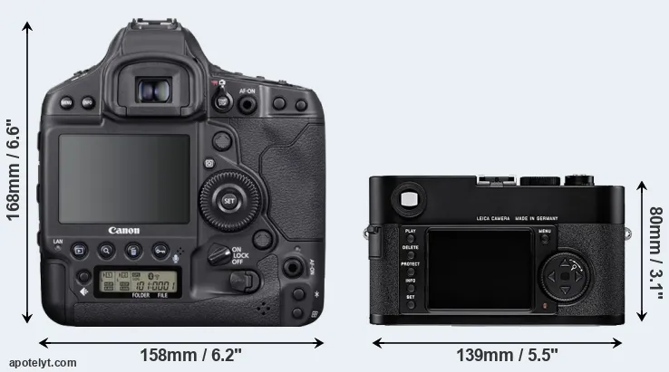 Comparison 1DX Mark III or M8 rear