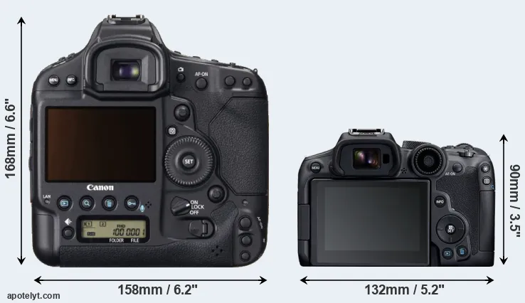 Comparison 1DX or R7 rear