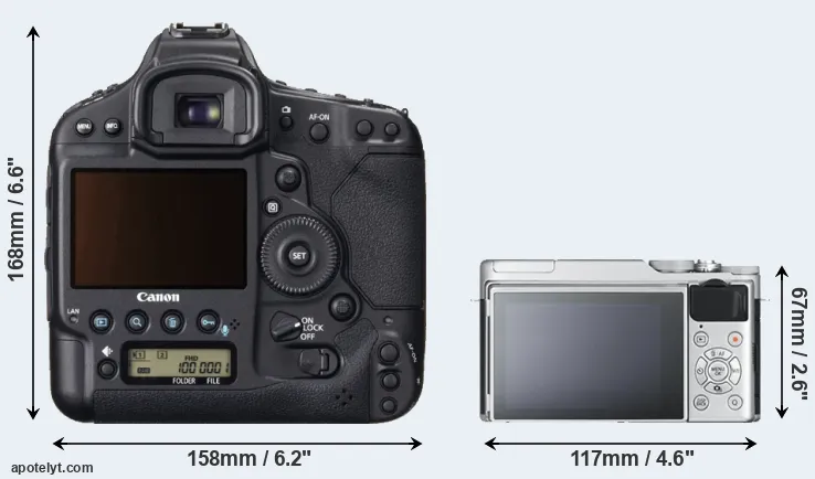 Comparison 1DX or X-A10 rear