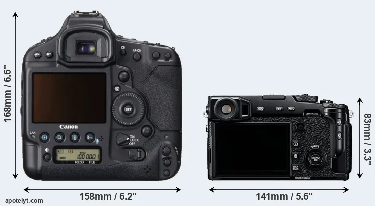 Comparison 1DX or X-Pro2 rear