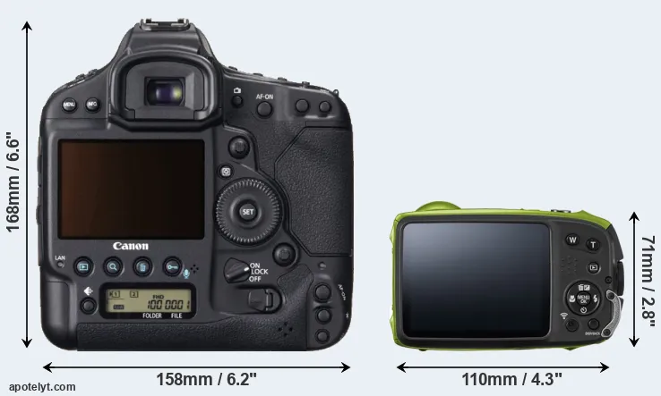 Comparison 1DX or XP120 rear